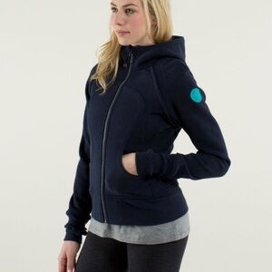 Lululemon Athletica *RARE* Blue Hiver 2013 Zip Up Hoodie | Size 4